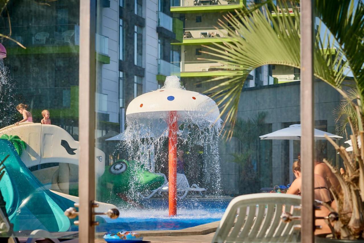 Cristalex Aparthotel & Spa Mamaia Nord Năvodari Kültér fotó