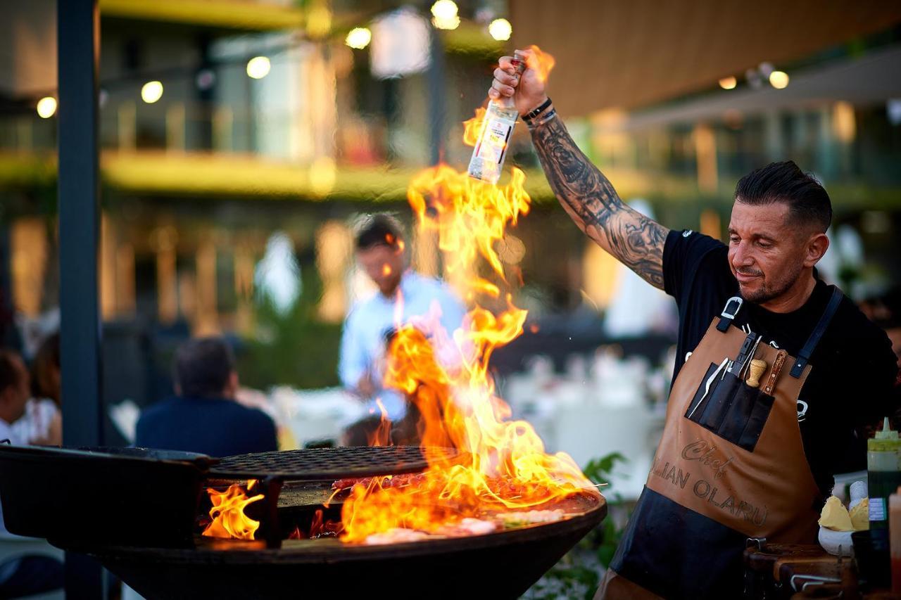 Cristalex Aparthotel & Spa Mamaia Nord Năvodari Kültér fotó